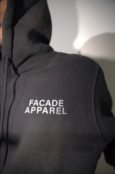 Facade Apparel - Black Hoodie